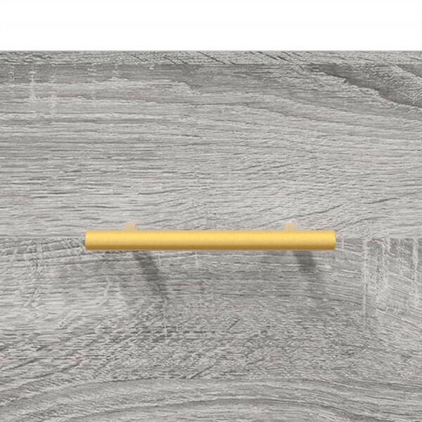 vidaXL Ντουλάπι Γκρι Sonoma 34,5x34x90 εκ. από Επεξεργασμένο Ξύλο