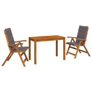 vidaXL Garden Dining Set &Phi;&upsilon;&sigma;&iota;&kappa;ό &Sigma;&tau;&epsilon;&rho;&epsilon;ό &Xi;ύ&lambda;&omicron; &Alpha;&kappa;&alpha;&kappa;ί&alpha;&sigmaf;