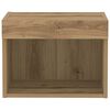 vidaXL Σετ επίπλου τηλεόρασης 2 pcs Artisan Oak 40 x 30 x 30 εκ