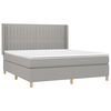 vidaXL &Kappa;&rho;&epsilon;&beta;ά&tau;&iota; Boxspring &mu;&epsilon; &Sigma;&tau;&rho;ώ&mu;&alpha; &Alpha;&nu;. &Pi;&rho;ά&sigma;&iota;&nu;&omicron; 160x200&epsilon;&kappa; &Upsilon;&phi;&alpha;&sigma;&mu;ά&tau;&iota;&nu;&omicron;