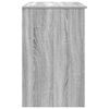 vidaXL Γραφείο Γκρι Sonoma 86x49x76 εκ. από Επεξεργασμένο Ξύλο