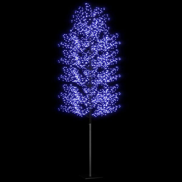 vidaXL Χριστουγεννιάτικο Δέντρο Κερασιά 2000 LED Μπλε Φως 500 εκ.