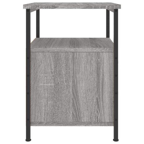 vidaXL Κομοδίνο Γκρι Sonoma 34 x 35,5 x 50 εκ. από Επεξεργασμένο Ξύλο