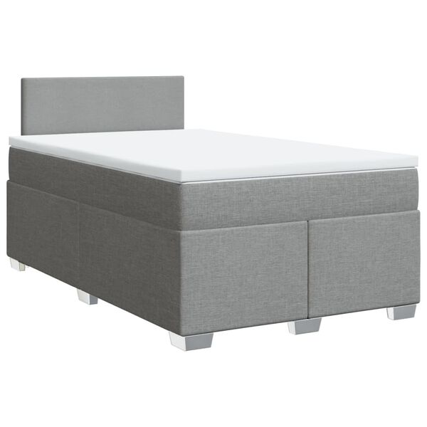 vidaXL &Kappa;&rho;&epsilon;&beta;ά&tau;&iota; Boxspring &mu;&epsilon; &Sigma;&tau;&rho;ώ&mu;&alpha; &Alpha;&nu;&omicron;&iota;&chi;&tau;ό &Gamma;&kappa;&rho;&iota; 120x190 &epsilon;&kappa;. &Upsilon;&phi;&alpha;&sigma;&mu;ά&tau;&iota;&nu;&omicron;