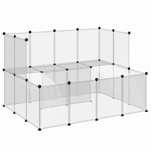 vidaXL &Kappa;&lambda;&omicron;&upsilon;&beta;ί &Mu;&iota;&kappa;&rho;ώ&nu; &Zeta;ώ&omega;&nu; &Delta;&iota;&alpha;&phi;&alpha;&nu;έ&sigmaf; 143x107x93 &epsilon;&kappa; &Pi;&omicron;&lambda;&upsilon;&pi;&rho;&omicron;&pi;&upsilon;&lambda;έ&nu;&iota;&omicron;&&Alpha;&tau;&sigma;ά&lambda;&iota;