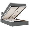 vidaXL &Omicron;&theta;&omega;&mu;&alpha;&nu;&iota;&kappa;ό &kappa;&rho;&epsilon;&beta;ά&tau;&iota; &mu;&epsilon; &sigma;&tau;&rho;ώ&mu;&alpha; & LEDs &Sigma;&kappa;&omicron;ύ&rho;&omicron; &gamma;&kappa;&rho;&iota; 120x200cm Ύ&phi;&alpha;&sigma;&mu;&alpha;