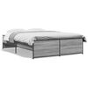 vidaXL &Pi;&lambda;&alpha;ί&sigma;&iota;&omicron; &Kappa;&rho;&epsilon;&beta;&alpha;&tau;&iota;&omicron;ύ &Gamma;&kappa;&rho;&iota; Sonoma 120 x 190&epsilon;&kappa;. &Epsilon;&pi;&epsilon;&xi;. &Xi;ύ&lambda;&omicron; & &Mu;έ&tau;&alpha;&lambda;&lambda;&omicron;