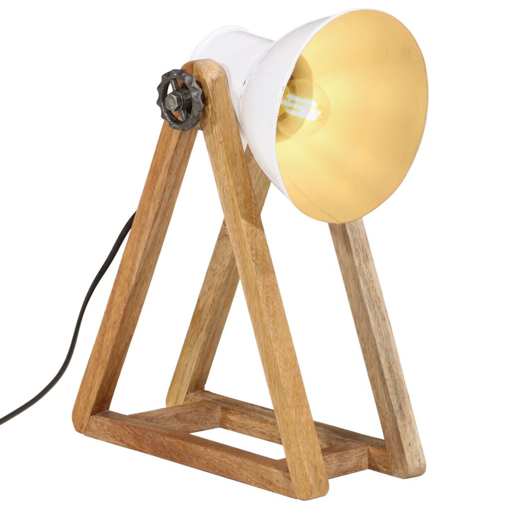 vidaXL Φωτιστικό Γραφείου 25 W Λευκό 30x17x40 εκ. Ε27