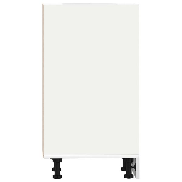 vidaXL Ντουλάπι κάτω Riga μέρος Λευκό 40x44,5x81,5 cm