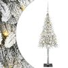 vidaXL &Chi;&rho;&iota;&sigma;&tau;&omicron;&upsilon;&gamma;&epsilon;&nu;&nu;&iota;ά&tau;&iota;&kappa;&omicron; &Delta;έ&nu;&tau;&rho;&omicron; &mu;&epsilon; 150 LED &Lambda;&epsilon;&upsilon;&kappa;ό 120 cm &Pi;&Epsilon; &kappa;&alpha;&iota; &Alpha;&tau;&sigma;ά&lambda;&iota;