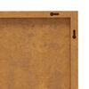 vidaXL Διακοσμητικό Κήπου Σχέδιο Λουλούδια 105x55 εκ. Ατσάλι Corten