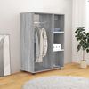 vidaXL Ντουλάπα Γκρι Sonoma 80 x 40 x 110 εκ. από Επεξεργασμένο Ξύλο