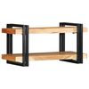 vidaXL Ράφι τοίχου 70x33x35 cm μασίφ ξύλο ακακίας