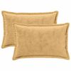 vidaXL &Kappa;ά&lambda;&upsilon;&mu;&mu;&alpha; &Mu;&alpha;&xi;&iota;&lambda;&alpha;&rho;&iota;&omicron;ύ 2 pcs HOUTEN Taupe 50 x 80 cm &Phi;&alpha;&nu;έ&lambda;&alpha;