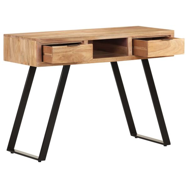 vidaXL Γραφείο Live Edge 107x45x79 εκ. από Μασίφ Ξύλο Ακακίας