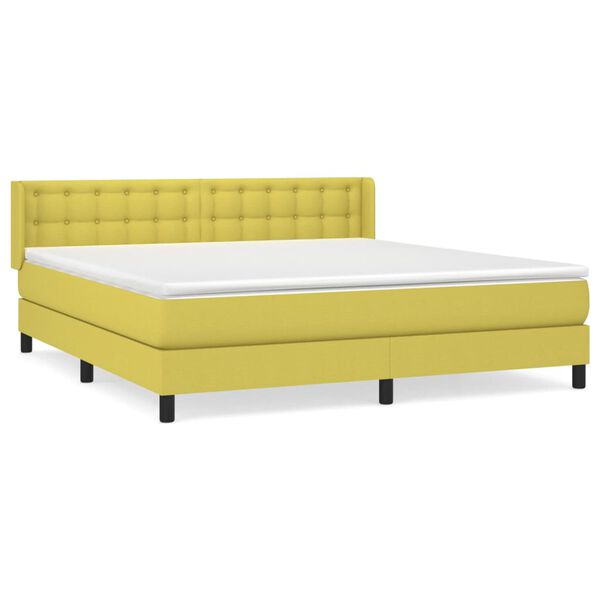 vidaXL &Kappa;&rho;&epsilon;&beta;ά&tau;&iota; Boxspring &mu;&epsilon; &Sigma;&tau;&rho;ώ&mu;&alpha; &Pi;&rho;ά&sigma;&iota;&nu;&omicron; 180x200 &epsilon;&kappa;.&Upsilon;&phi;&alpha;&sigma;&mu;ά&tau;&iota;&nu;&omicron;