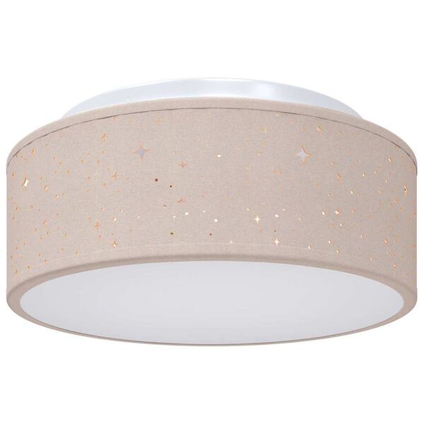 vidaXL Λάμπα Οροφής Taupe 30 x 13.5 εκ. ύφασμα