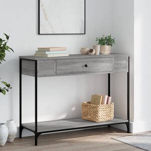 vidaXL &Tau;&rho;&alpha;&pi;έ&zeta;&iota; &Kappa;&omicron;&nu;&sigma;ό&lambda;&alpha; &Gamma;&kappa;&rho;&iota; Sonoma 100x34,5x75 &epsilon;&kappa;. &Epsilon;&pi;&epsilon;&xi;&epsilon;&rho;&gamma;&alpha;&sigma;&mu;έ&nu;&omicron; &Xi;ύ&lambda;&omicron;