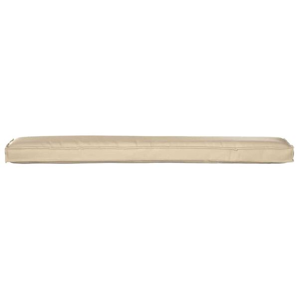 vidaXL Σετ Μαξιλαριών Πάγου 2 pcs Μπεζ 200 x 40 x 8 εκ. Ύφασμα Oxford