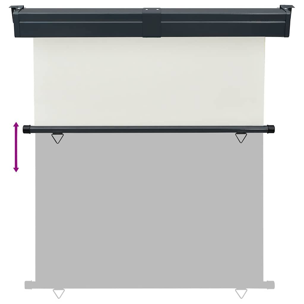 vidaXL Σκίαστρο Βεράντας Πλαϊνό Κρεμ 165 x 250 εκ.