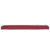 vidaXL Μαξιλάρι παλέτας Μπορντό 180 x 40 x 8 εκ. Ύφασμα Oxford