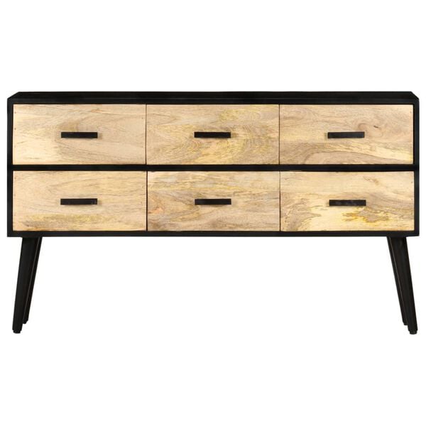 vidaXL Μπουφές 110 x 33 x 64 εκ. από Μασίφ Ξύλο Μάνγκο
