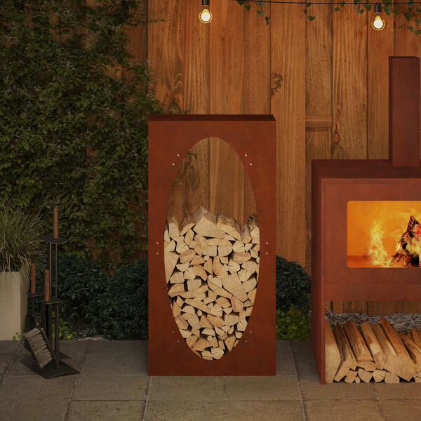 vidaXL &Rho;ά&phi;&iota; &gamma;&iota;&alpha; &kappa;&alpha;&upsilon;&sigma;ό&xi;&upsilon;&lambda;&alpha; 50x23x100 &epsilon;&kappa;. &Alpha;&tau;&sigma;ά&lambda;&iota; &sigma;&kappa;&lambda;&eta;&rho;&upsilon;&theta;έ&nu; &sigma;&tau;&omicron;&nu; &alpha;έ&rho;&alpha;