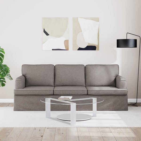 vidaXL &Kappa;&alpha;&nu;&alpha;&pi;έ&sigmaf; Taupe