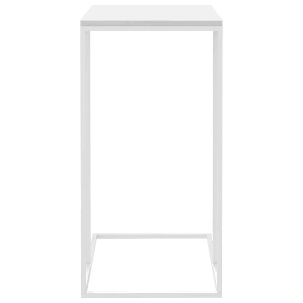 vidaXL Τραπέζι Βοηθητικό Λευκό 40x30x59 εκ. από Επεξεργασμένο Ξύλο