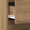 vidaXL Κομοδίνο artisan δρυς 40 x 35 x 50 εκ. Επεξεργασμένο ξύλο