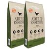 vidaXL &Xi;&eta;&rho;ά &Tau;&rho;&omicron;&phi;ή &Sigma;&kappa;ύ&lambda;&omega;&nu; Premium Adult Essence Beef (2 x 15 &kappa;.)