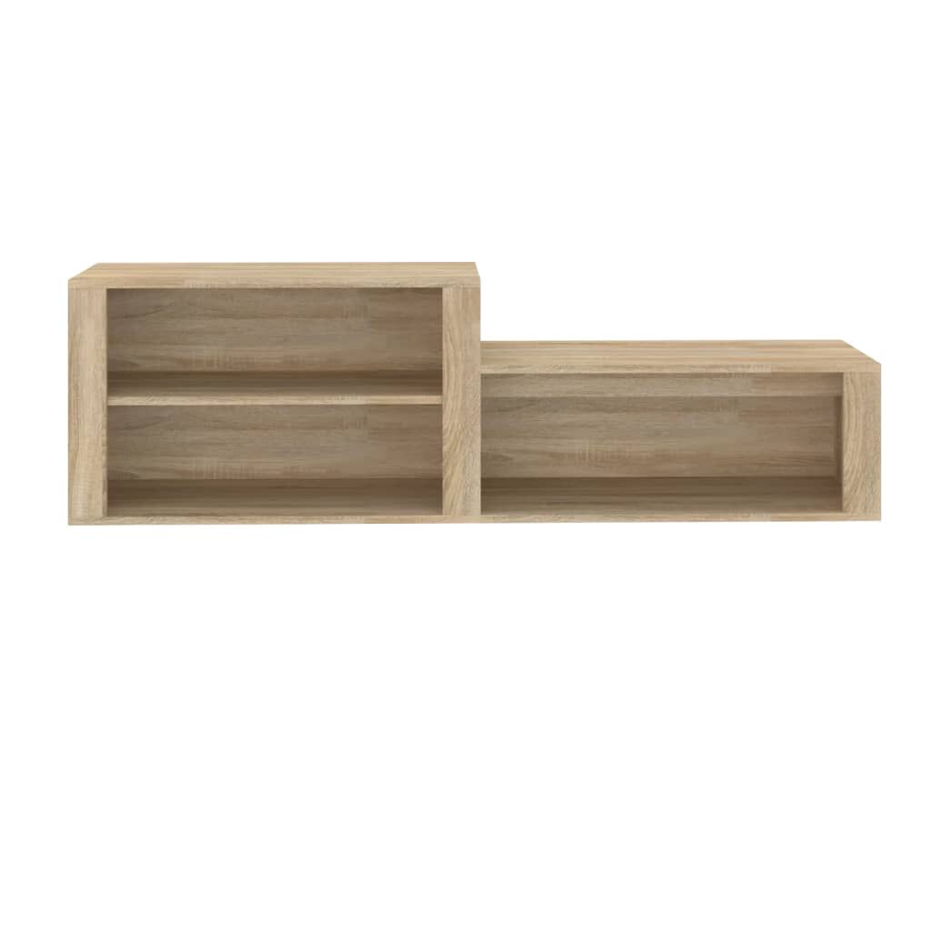 vidaXL Παπουτσοθήκη Sonoma Δρυς 150x35x45 εκ. από Επεξεργασμένο Ξύλο