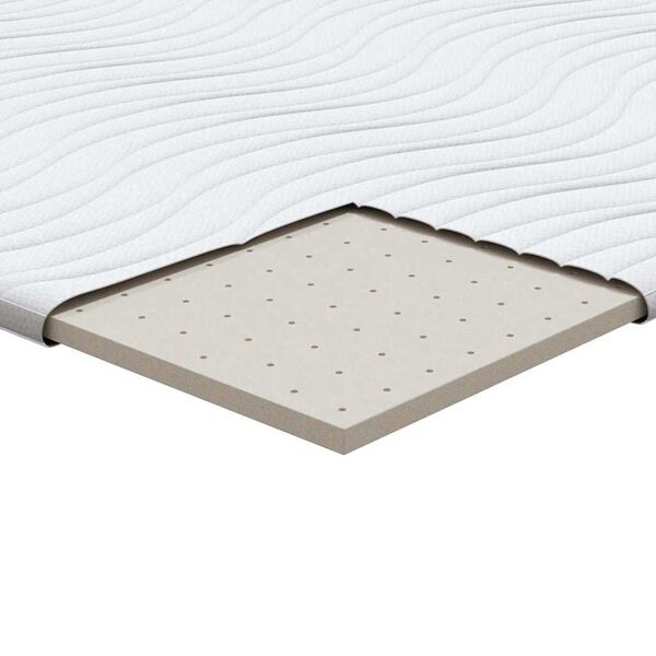 vidaXL Στρώματα Λευκό 70 x 200 cm Λάτεξ