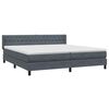 vidaXL Box Spring &Kappa;&rho;&epsilon;&beta;ά&tau;&iota; &mu;&epsilon; &sigma;&tau;&rho;ώ&mu;&alpha; &Sigma;&kappa;&omicron;ύ&rho;&omicron; &gamma;&kappa;&rho;&iota; 180x220 &epsilon;&kappa;. &Beta;&epsilon;&lambda;&omicron;ύ&delta;&iota;&nu;&omicron;