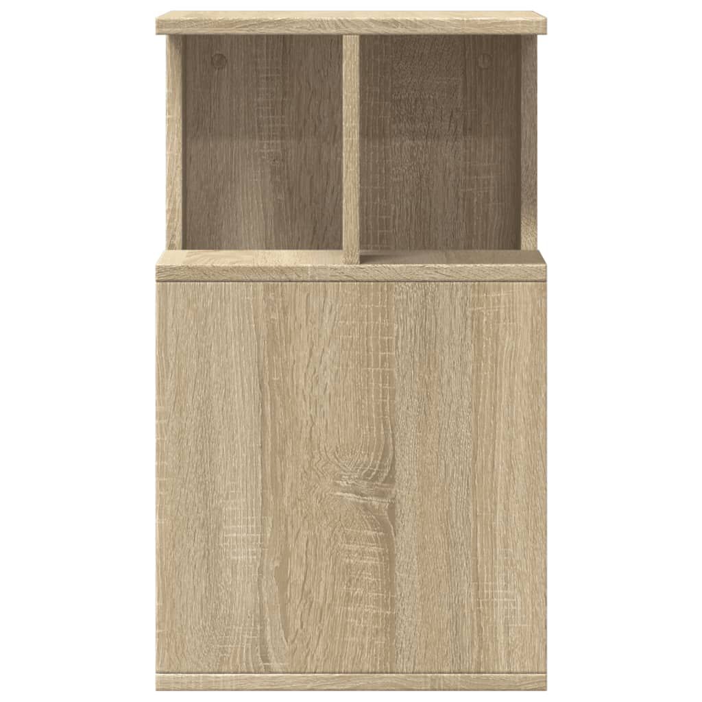 vidaXL Βοηθητικό Τραπέζι Sonoma Δρυς 35x35x60 εκ. Επεξεργασμένο Ξύλο