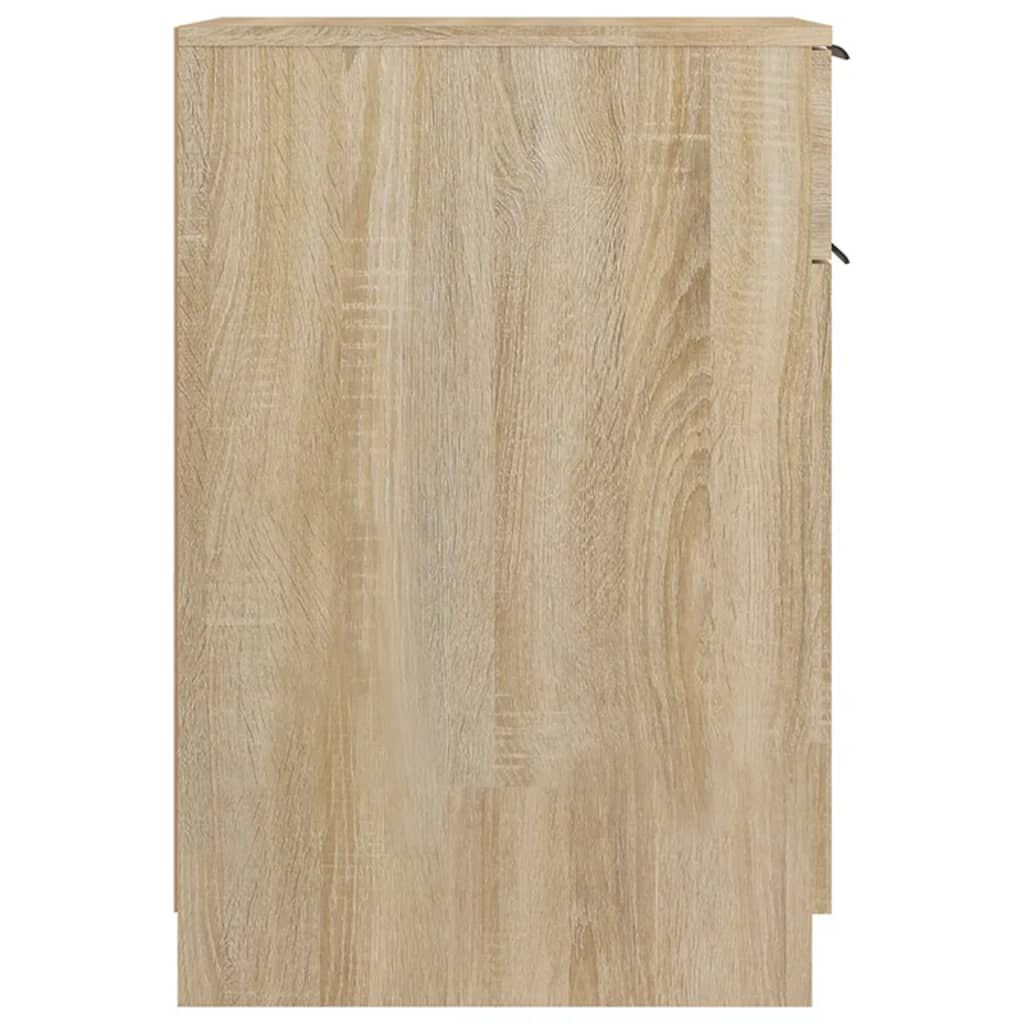 vidaXL Ντουλάπι Γραφείου Sonoma Δρυς 33,5x50x75 εκ. Επεξεργ. Ξύλο