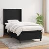 vidaXL &Kappa;&rho;&epsilon;&beta;ά&tau;&iota; Boxspring &mu;&epsilon; &Sigma;&tau;&rho;ώ&mu;&alpha; &Mu;&alpha;ύ&rho;&omicron; 90x200 &epsilon;&kappa;. &Upsilon;&phi;&alpha;&sigma;&mu;ά&tau;&iota;&nu;&omicron;