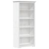 vidaXL &Beta;&iota;&beta;&lambda;&iota;&omicron;&theta;ή&kappa;&eta; BODO 5 &Epsilon;&pi;. &Lambda;&epsilon;&upsilon;&kappa;ή 82x40x173 &epsilon;&kappa;. &alpha;&pi;ό &Mu;&alpha;&sigma;ί&phi; &Xi;ύ&lambda;&omicron; &Pi;&epsilon;ύ&kappa;&omicron;&upsilon;