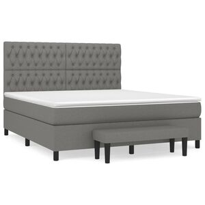 vidaXL &Kappa;&rho;&epsilon;&beta;ά&tau;&iota; Boxspring &mu;&epsilon; &Sigma;&tau;&rho;ώ&mu;&alpha; &Sigma;&kappa;&omicron;ύ&rho;&omicron; &Gamma;&kappa;&rho;&iota; 180x200 &epsilon;&kappa; &Upsilon;&phi;&alpha;&sigma;&mu;ά&tau;&iota;&nu;