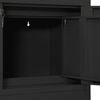 vidaXL Ντουλάπα Γραφείου Ανθρακί 90 x 40 x 102 εκ. Ατσάλινη