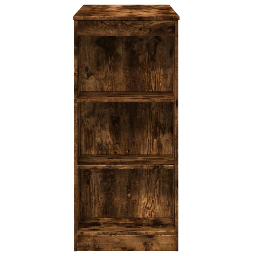 vidaXL Τραπέζι Μπαρ με Ράφια Δρυς 95x47x103,5 εκ. Επεξεργ. Ξύλο
