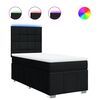 vidaXL &Kappa;&rho;&epsilon;&beta;ά&tau;&iota; Boxspring &mu;&epsilon; &Sigma;&tau;&rho;ώ&mu;&alpha; &Mu;&alpha;ύ&rho;&omicron; 90x200 &epsilon;&kappa;. &Upsilon;&phi;&alpha;&sigma;&mu;ά&tau;&iota;&nu;&omicron;