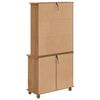 vidaXL Κλουβί ASKIM καφέ μελί 91 x 40 x 184 εκ. Μασίφ ξύλο πεύκου