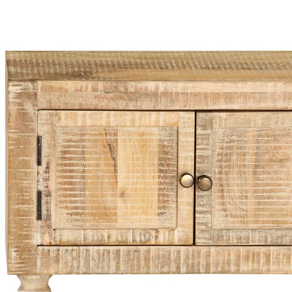 vidaXL Έπιπλο Τηλεόρασης 118 x 30 x 40 εκ. από Ακατέργαστο Ξύλο Μάνγκο