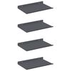 vidaXL &Pi;&lambda;&omega;&tau;ό &rho;ά&phi;&iota; &Epsilon;&pi;&iota;&tau;&omicron;ί&chi;&iota;&omicron; 4 pcs &Alpha;&nu;&theta;&rho;&alpha;&kappa;ί 30 x 18 x 2,5 &epsilon;&kappa; &Alpha;&tau;&sigma;ά&lambda;&iota;