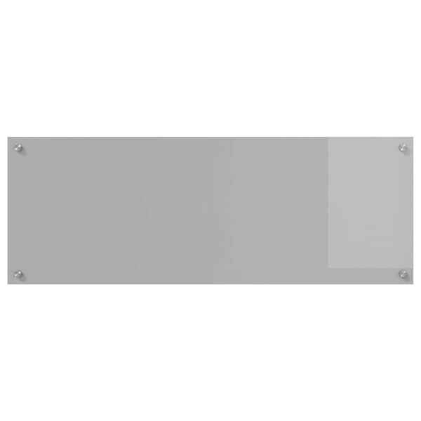 vidaXL Πίσω Πάνελ Κουζίνας 2 pcs Ανοιχτό γκρι 110 x 40 cm