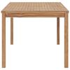 vidaXL Τραπεζαρία Κήπου 180 x 90 x 77 εκ. από Μασίφ Ξύλο Teak
