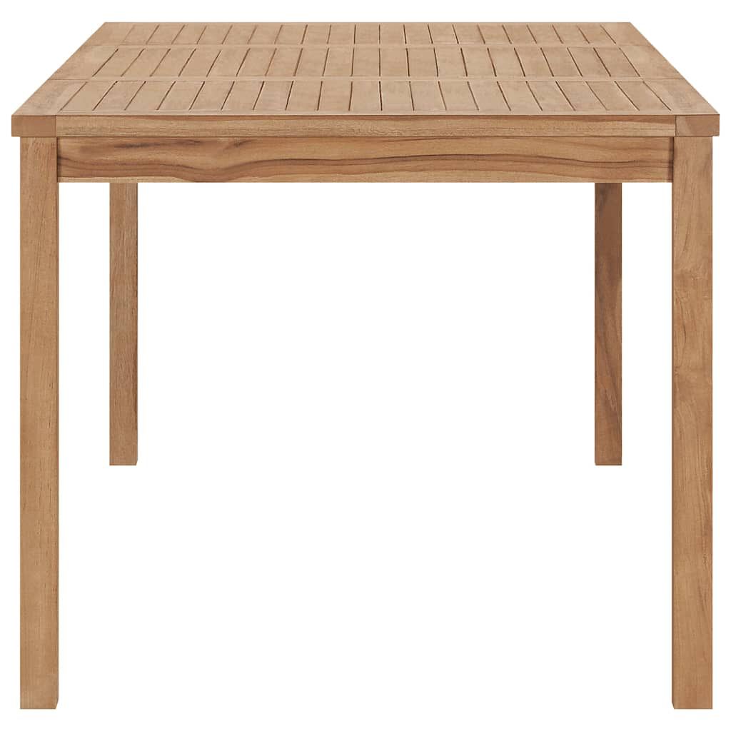 vidaXL Τραπεζαρία Κήπου 180 x 90 x 77 εκ. από Μασίφ Ξύλο Teak