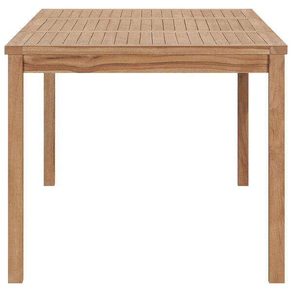 vidaXL Τραπεζαρία Κήπου 180 x 90 x 77 εκ. από Μασίφ Ξύλο Teak