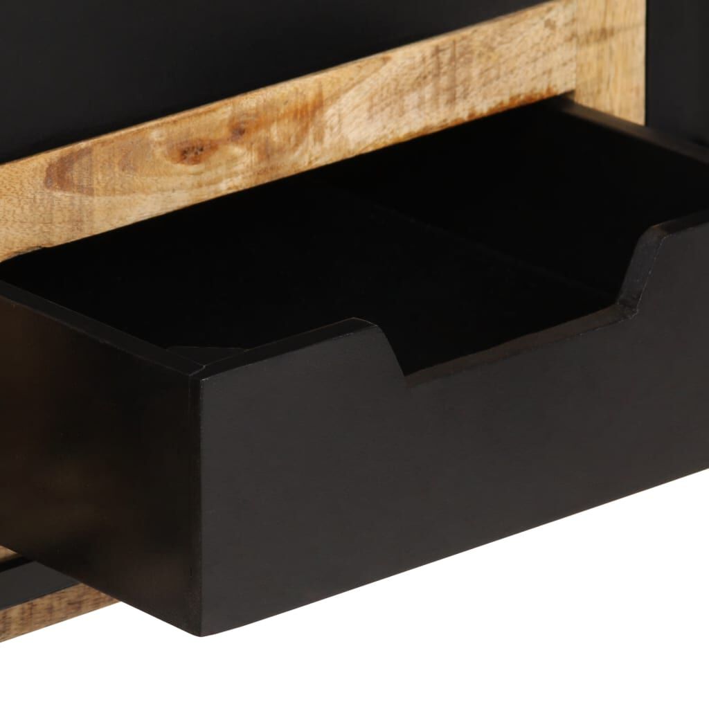 vidaXL Τραπέζι Κονσόλα 100x35x75 εκ. από Μασίφ Ξύλο Μάνγκο